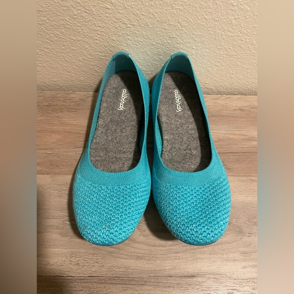 Allbirds Women’s Tree Breezers in Deep Emerald - Size 7